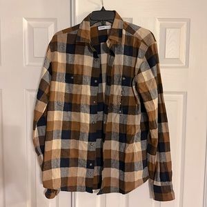 NWT Men’s plaid flannel